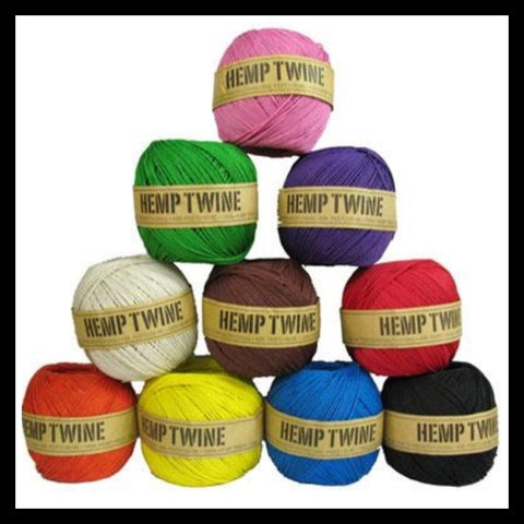 Hemp Twine and Wax