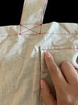 Hemp tote bag