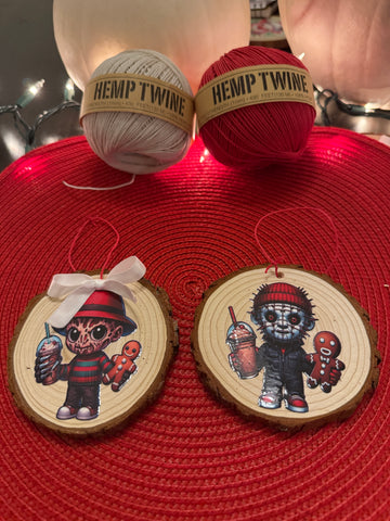 Creepmas ornaments