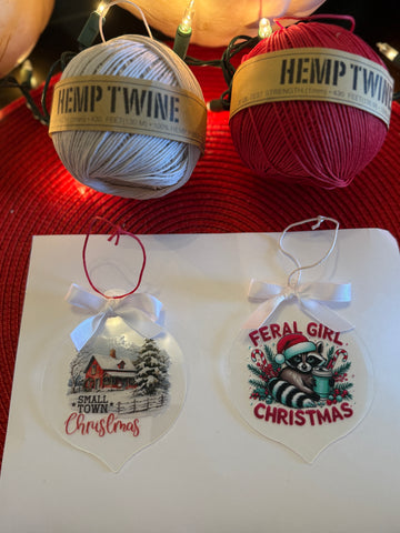 Clear Ornaments