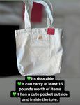 Hemp tote bag