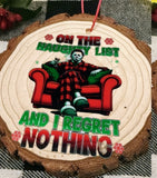 Creepmas ornaments