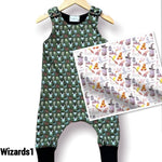 Wizards1 Romper- Sizes: Preemie- 6T