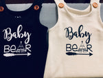 Baby Romper- Black or Natural