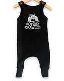 Baby Romper- Black or Natural